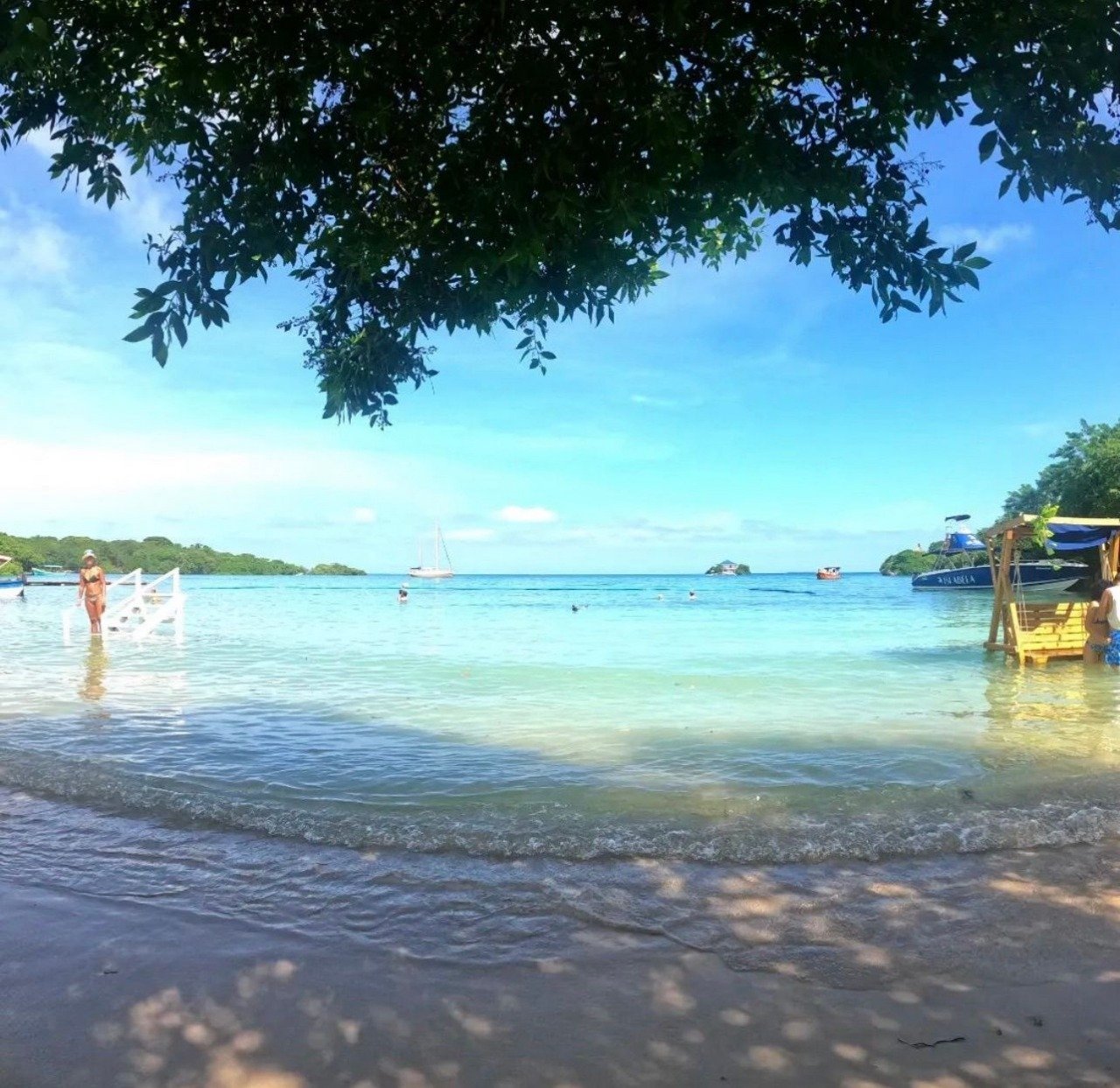 Zona tranquila en Isla Bela