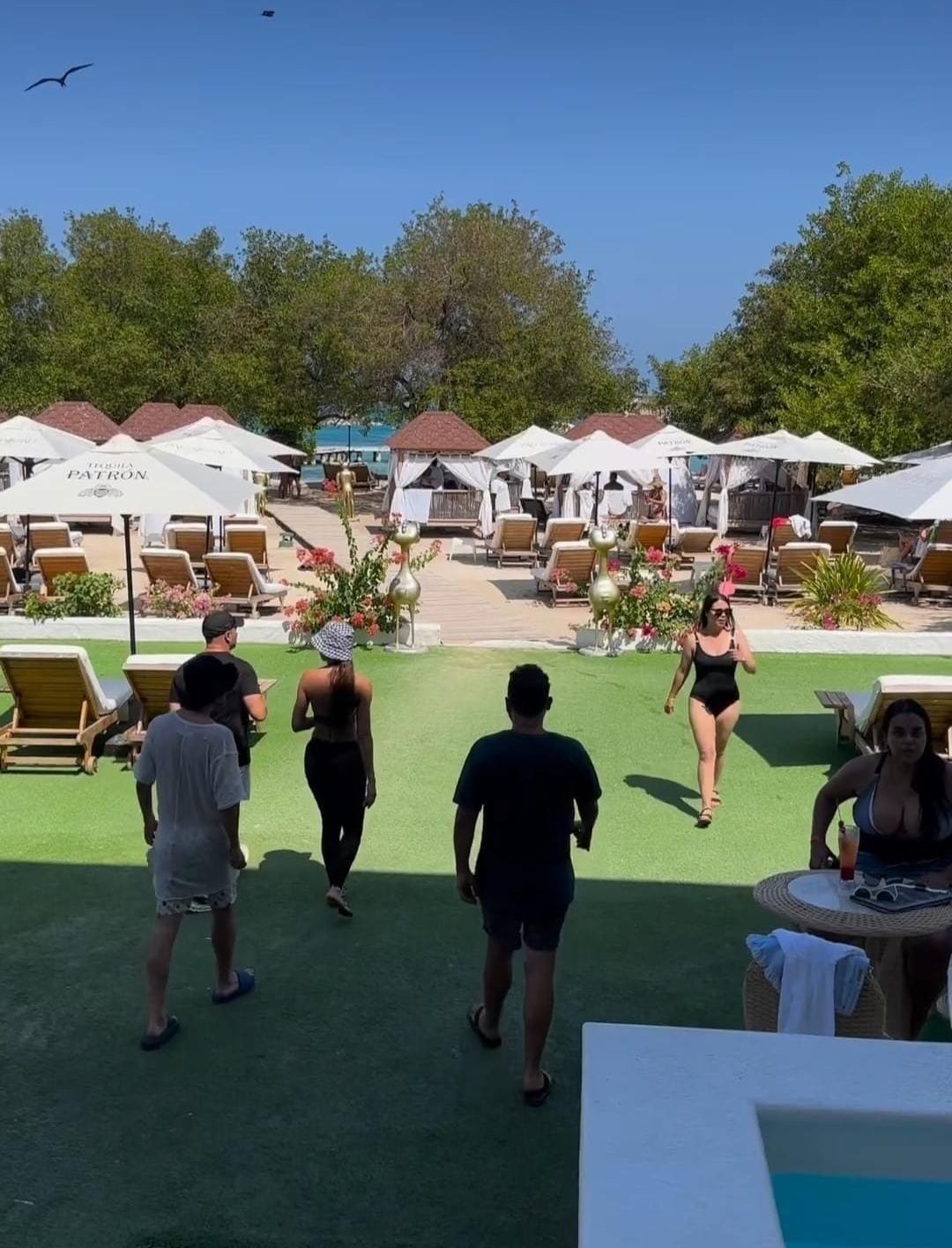Playa privada en Pao Pao Beach Club