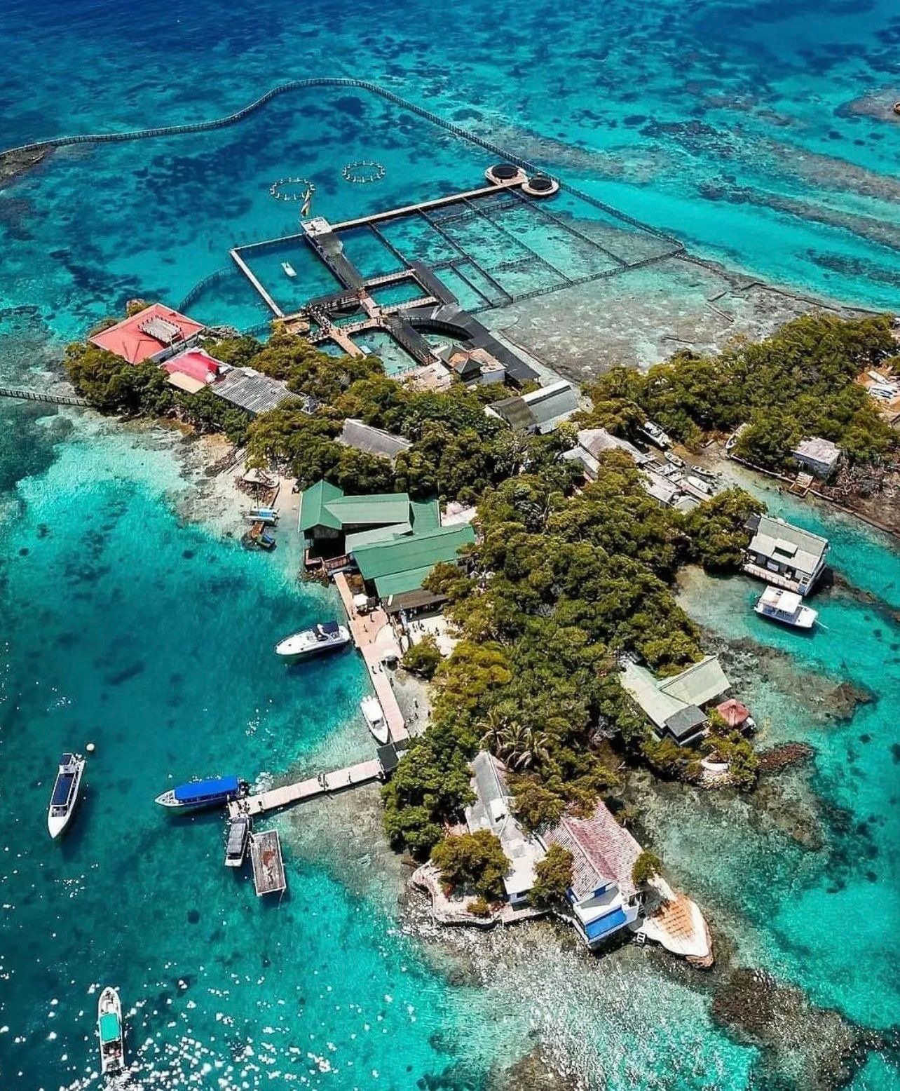 Vista aérea del Oceanario