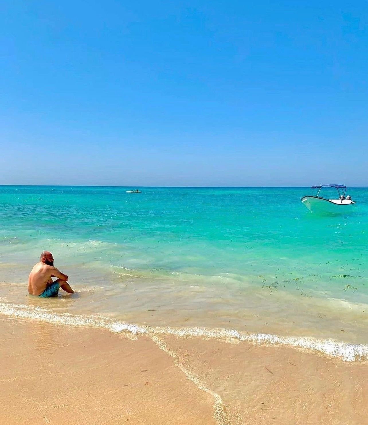 Vista de playa en Playa Tranquila Barú