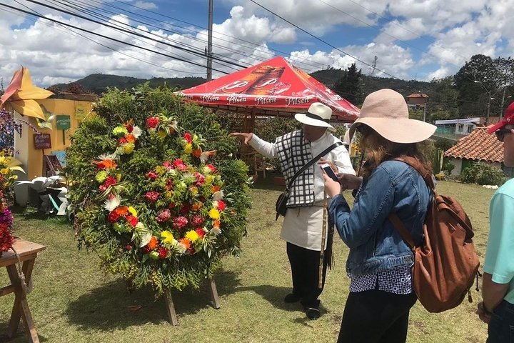Jardines florales en Santa Elena